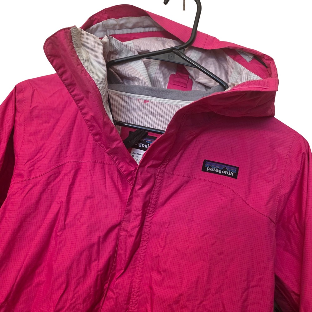 Patagonia Torrentshell H2No Rain Jacket Womens XS Pink Waterproof Hooded Shell